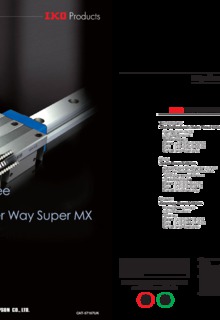 IKO - Maintenance Free Linear Roller Way Super MX